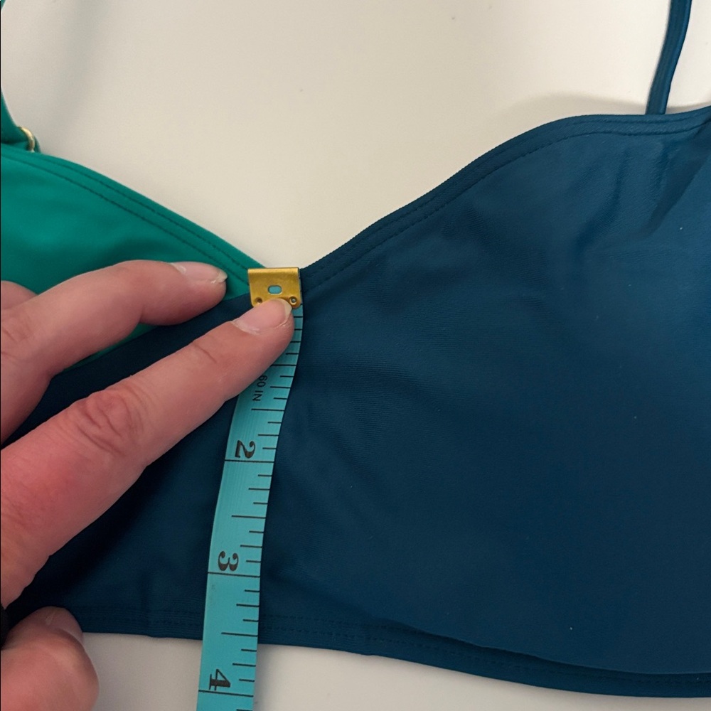 NWT [Summersalt] Marina Bikini Swim Top Seaglass & Seaweed Womens Multiple Sizes - Picture 13 of 16